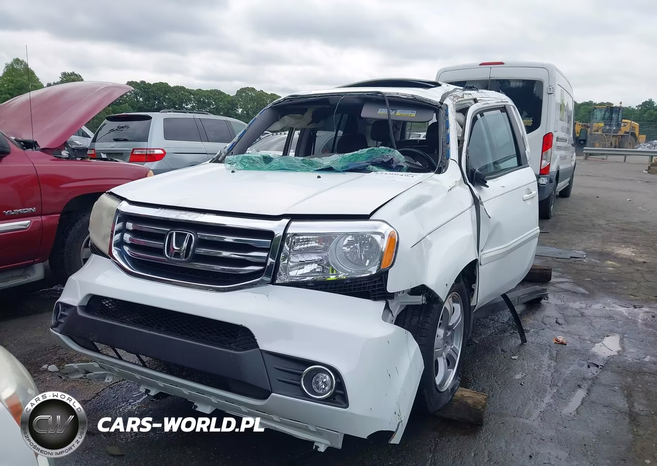 2013 Honda Pilot Ex-L VIN:5FNYF3H72DB002232 - 6