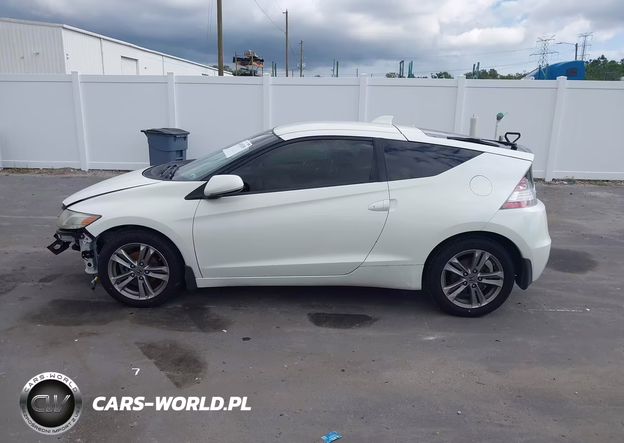2013 Honda Cr-Z Ex VIN:JHMZF1D67DS001455 - 14