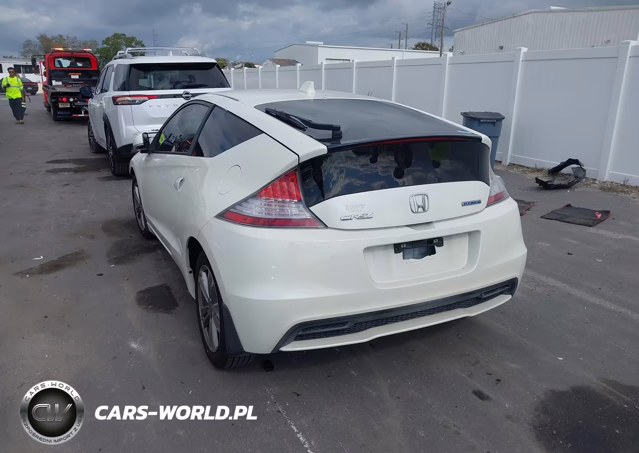 2013 Honda Cr-Z Ex VIN:JHMZF1D67DS001455 - 3