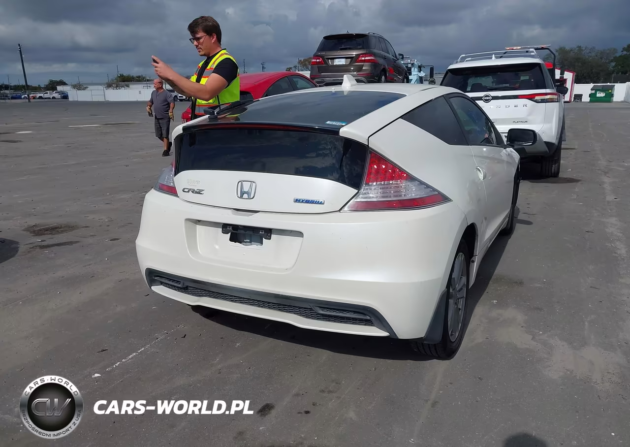 2013 Honda Cr-Z Ex VIN:JHMZF1D67DS001455 - 4