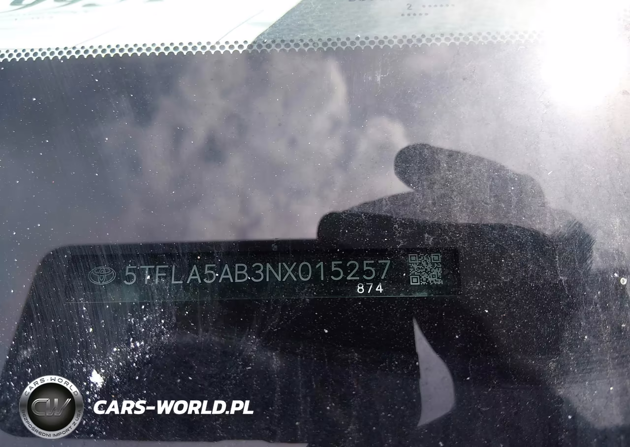 2022 Toyota Tundra Sr5 VIN:5TFLA5AB3NX015257 - 18