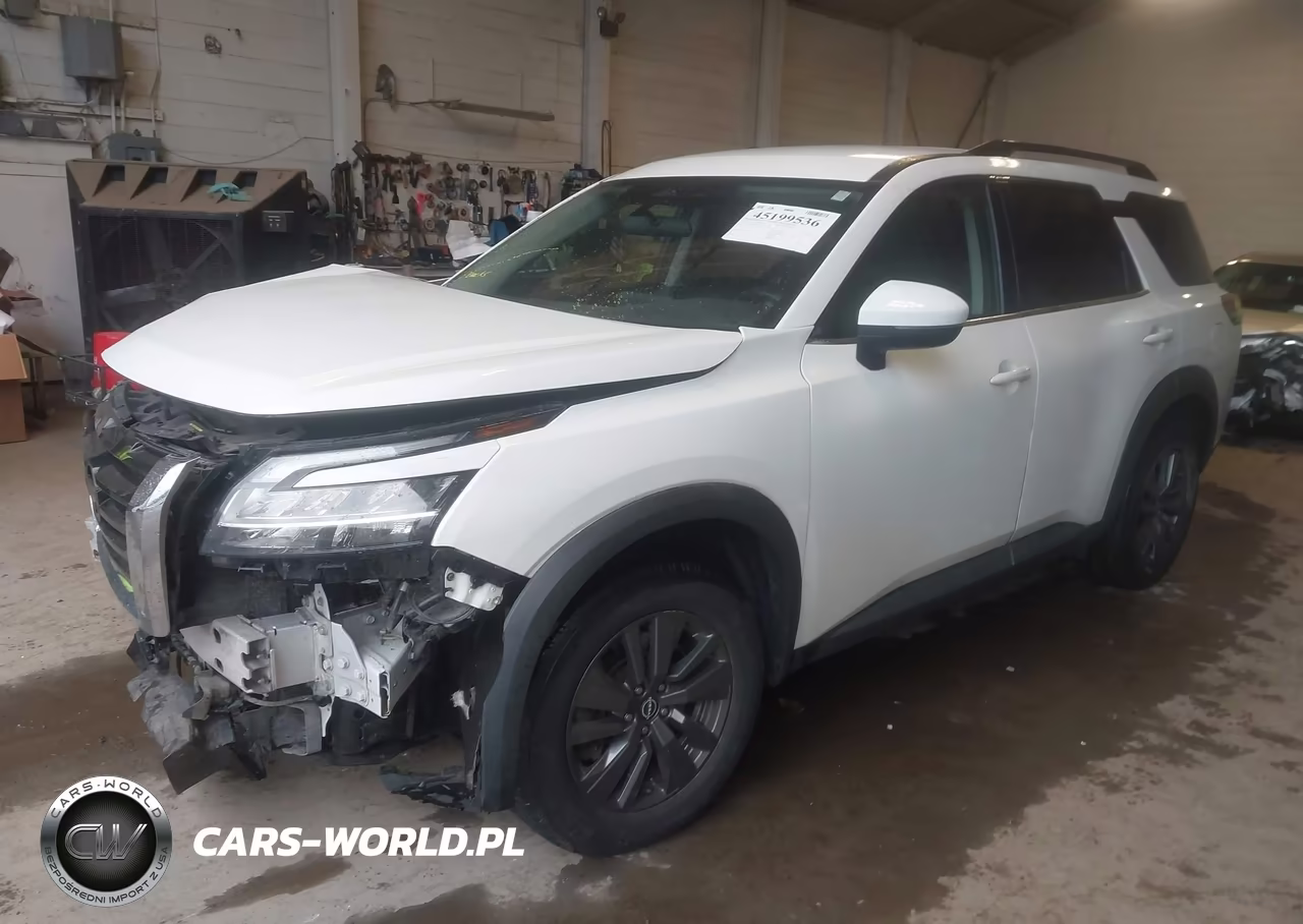 2022 Nissan Pathfinder Sv 4Wd VIN:5N1DR3BC4NC214023 - 2