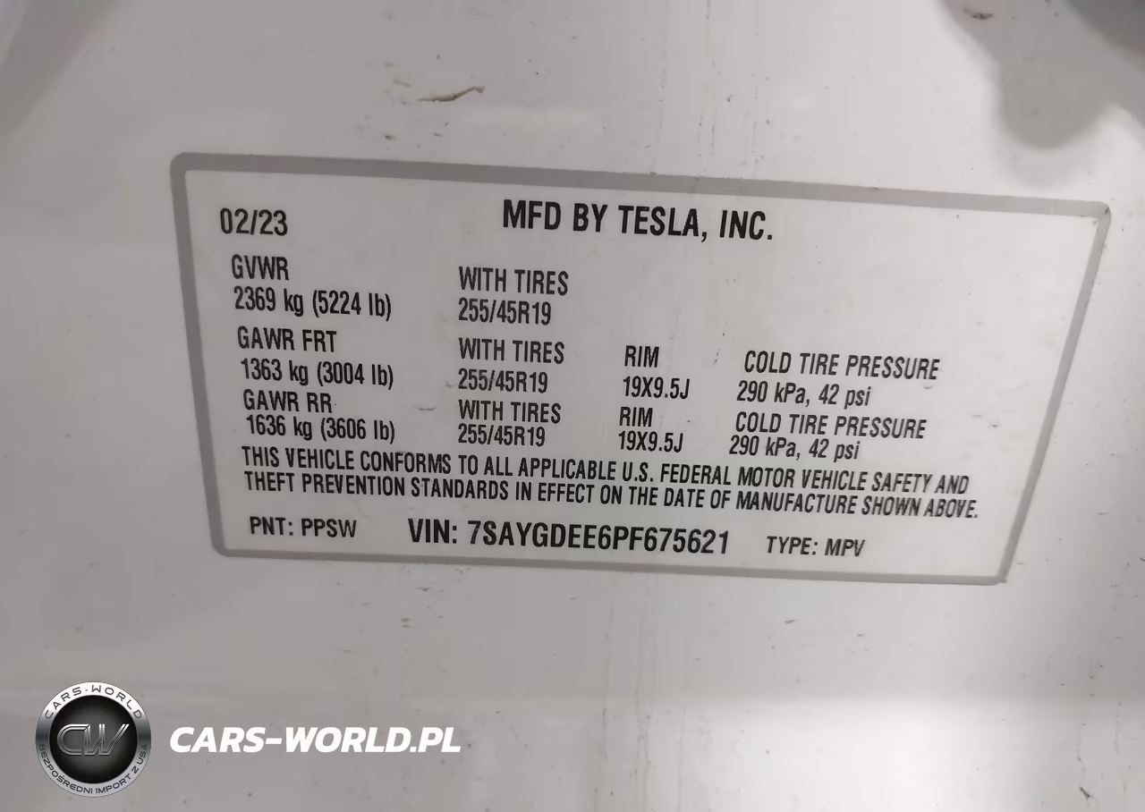 2023 Tesla Model Y Awd-Long Range Dual Motor All-Wheel Drive VIN:7SAYGDEE6PF675621 - 9