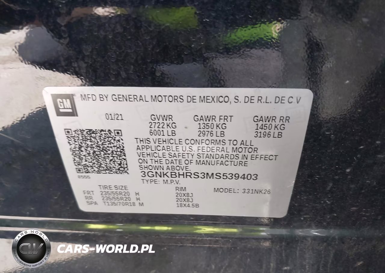 2021 Chevrolet Blazer Awd 2Lt VIN:3GNKBHRS3MS539403 - 9