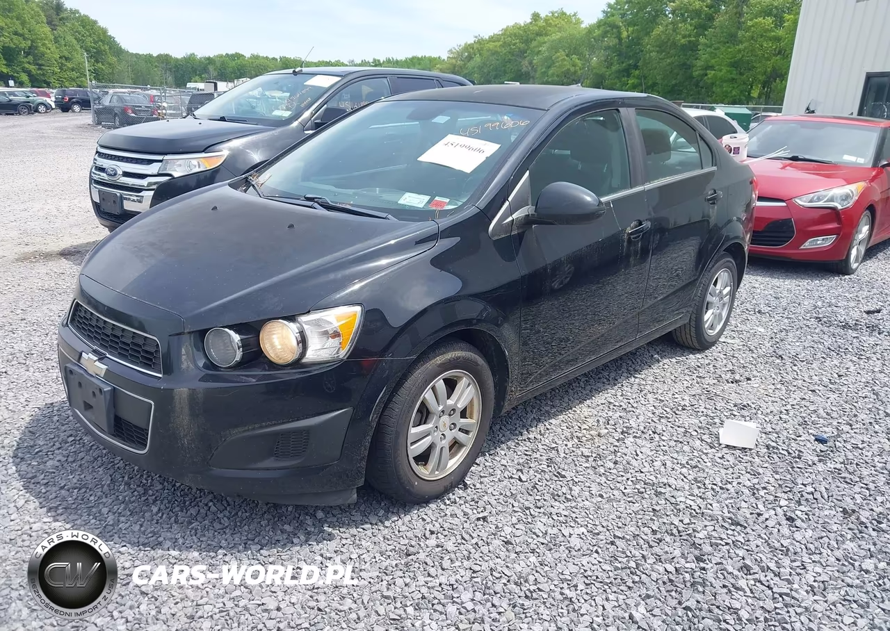 2012 Chevrolet Sonic 2Lt VIN:1G1JC5SH1C4118589 - 2