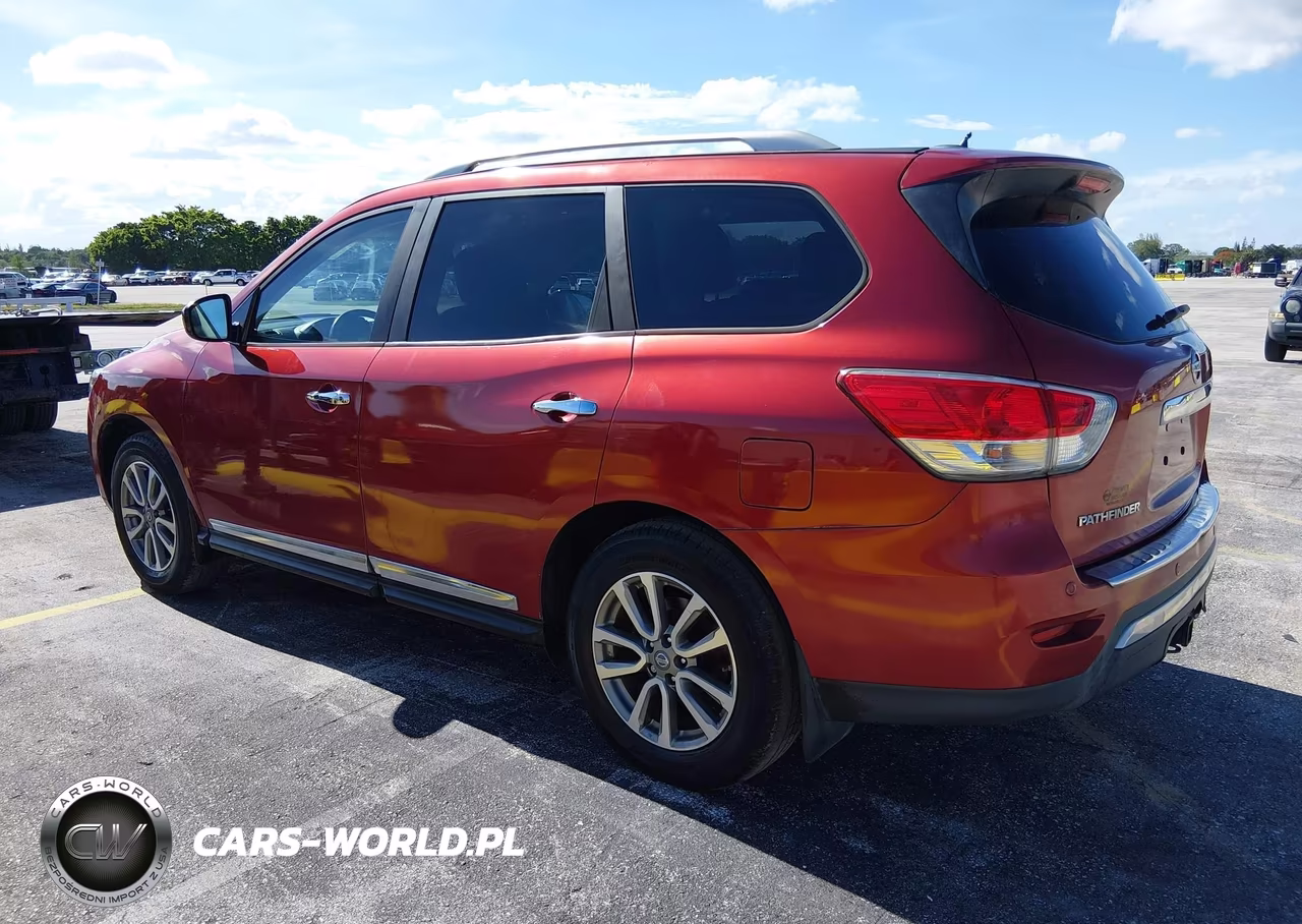 2014 Nissan Pathfinder Sl VIN:5N1AR2MN3EC718946 - 3