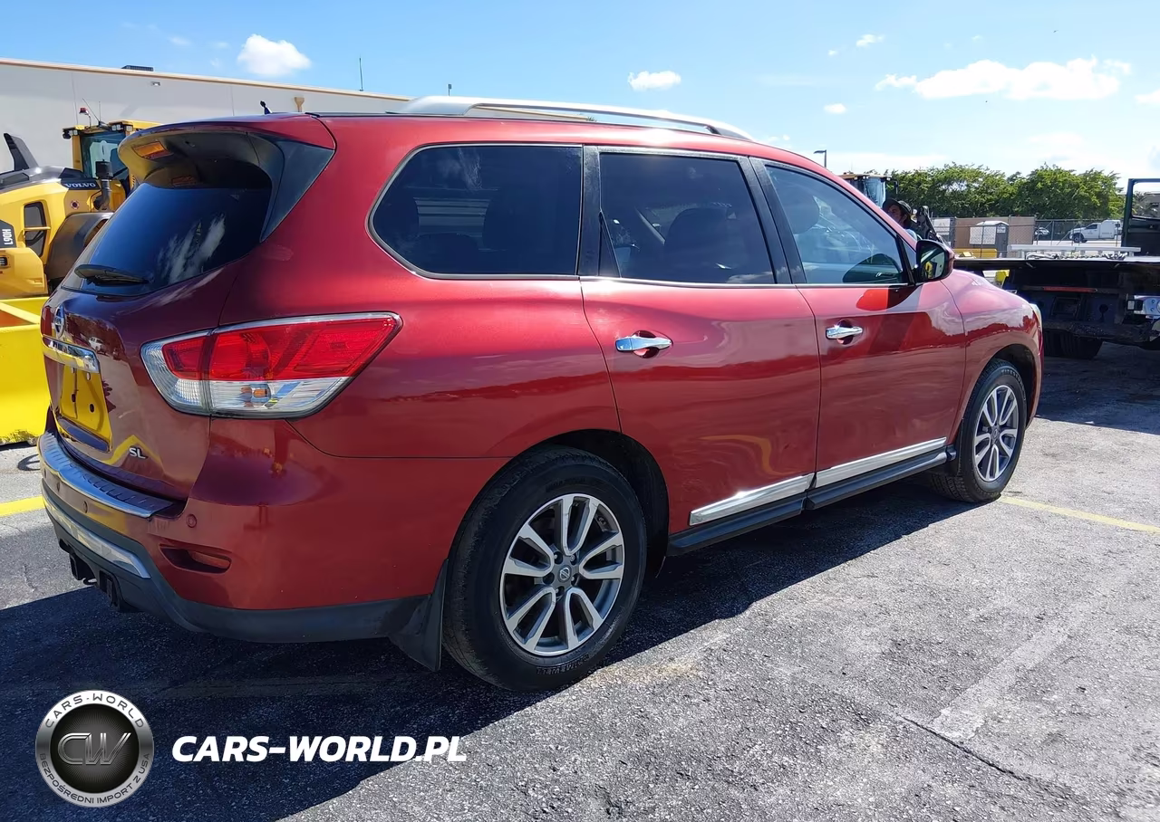 2014 Nissan Pathfinder Sl VIN:5N1AR2MN3EC718946 - 4