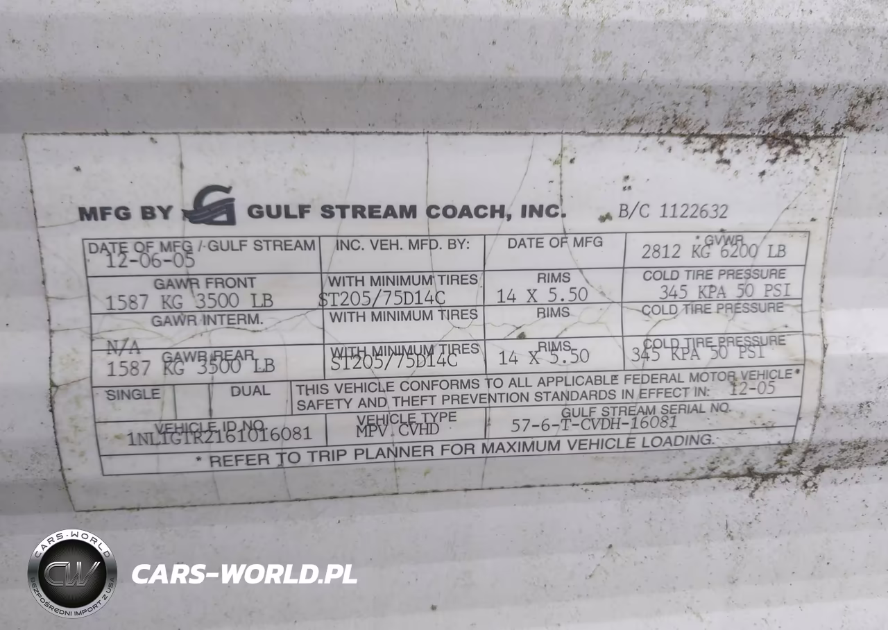 2006 Gulf Stream Innsbruck Supreme Se VIN:1NL1GTR2161016081 - 9