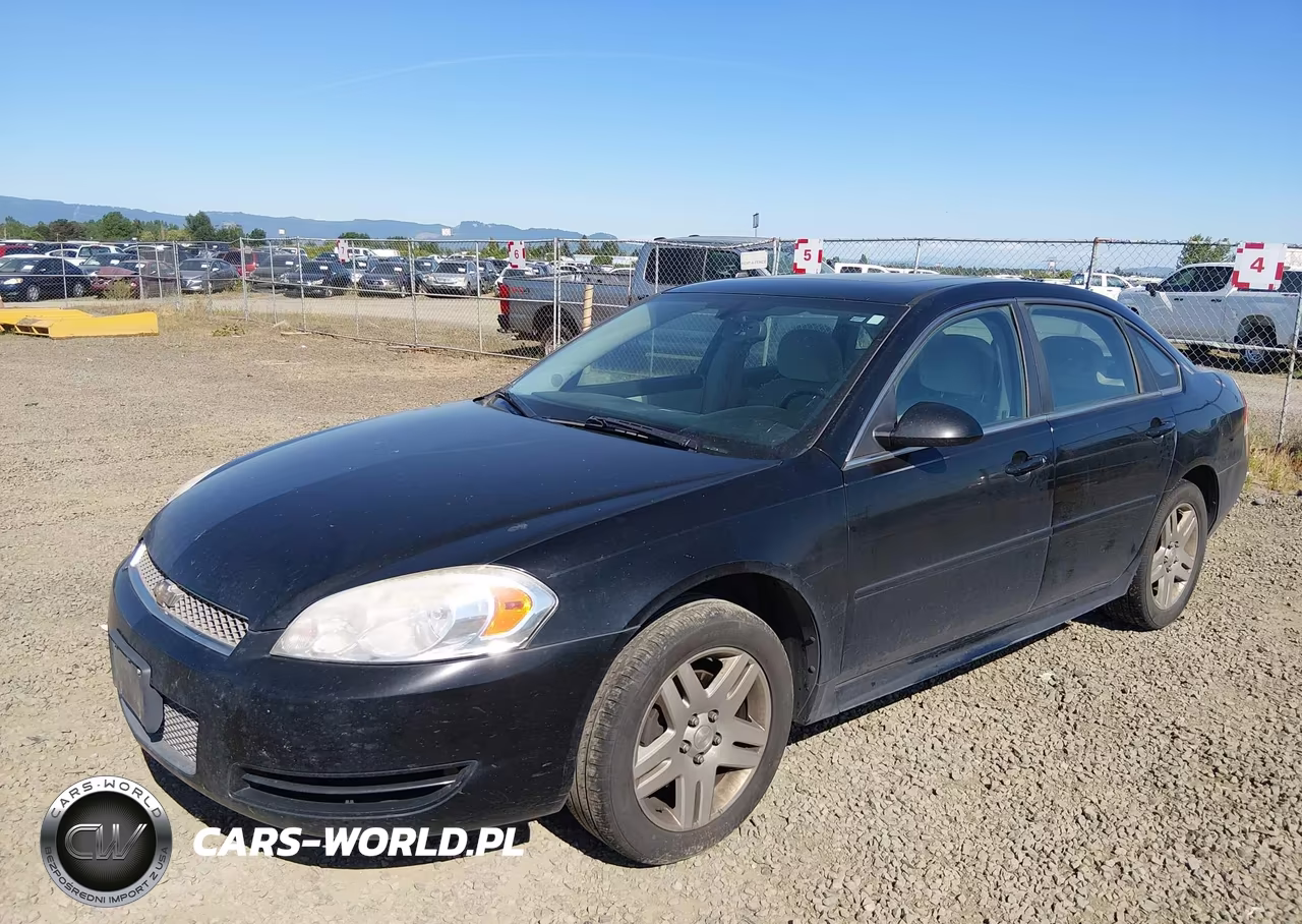2013 Chevrolet Impala Lt VIN:2G1WG5E31D1101587 - 2