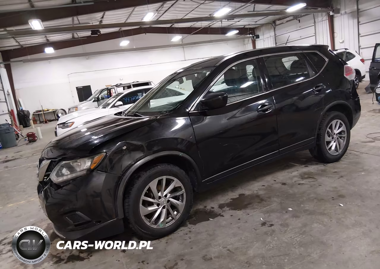 2016 Nissan Rogue S-Sl-Sv VIN:KNMAT2MV4GP676496 - 2