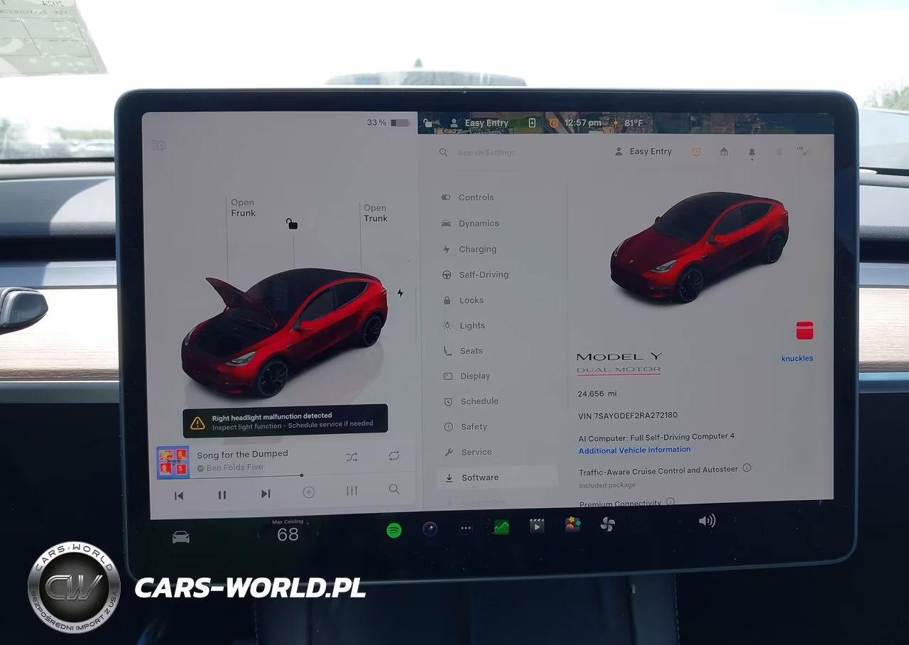 2024 Tesla Model Y Performance Dual Motor All-Wheel Drive VIN:7SAYGDEF2RA272180 - 18