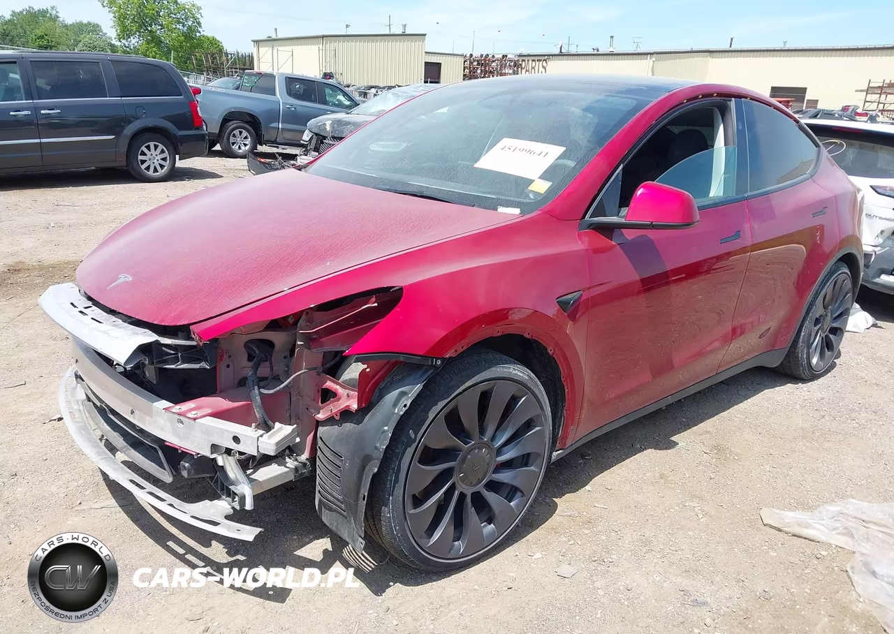 2024 Tesla Model Y Performance Dual Motor All-Wheel Drive VIN:7SAYGDEF2RA272180 - 2