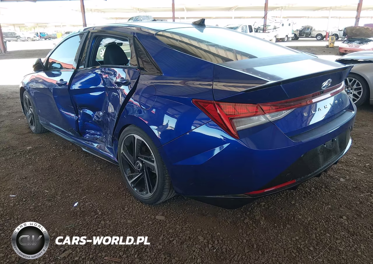 2023 Hyundai Elantra N Line VIN:KMHLR4AF0PU519450 - 3