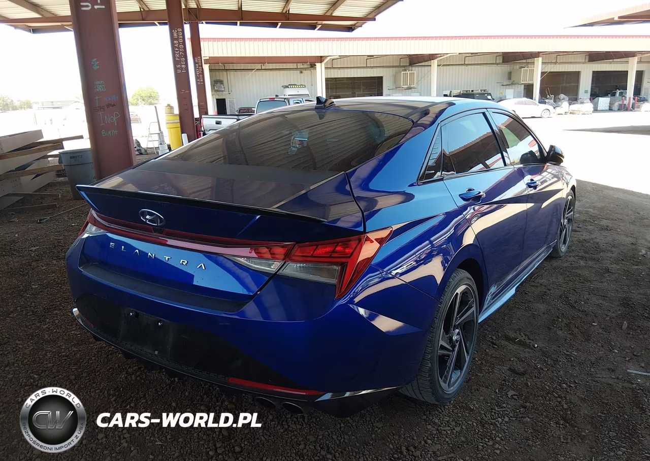 2023 Hyundai Elantra N Line VIN:KMHLR4AF0PU519450 - 4