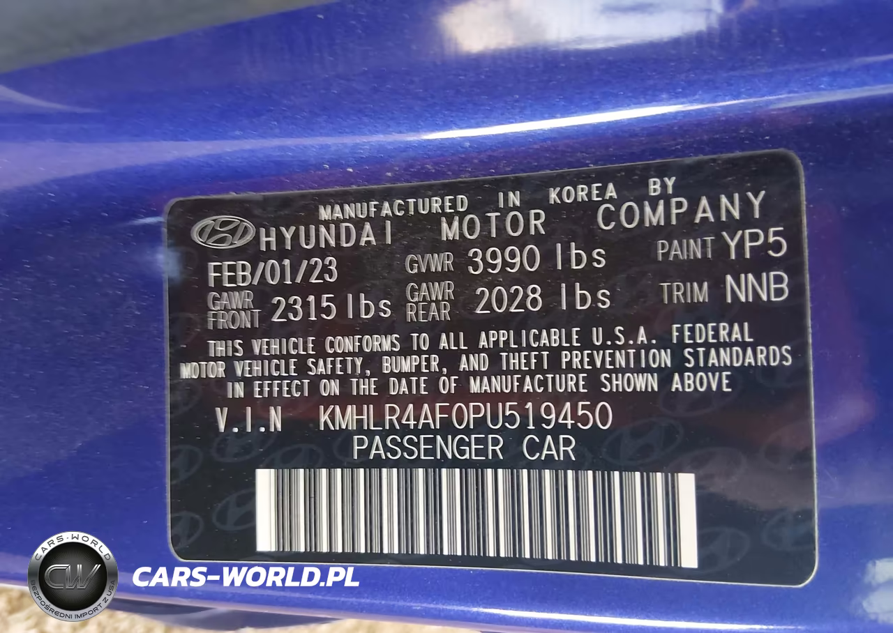 2023 Hyundai Elantra N Line VIN:KMHLR4AF0PU519450 - 9