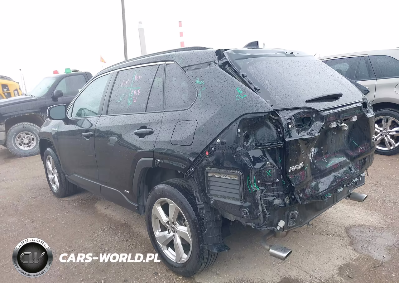 2021 Toyota Rav4 Hybrid Xle Premium VIN:4T3B6RFV9MU030792 - 3