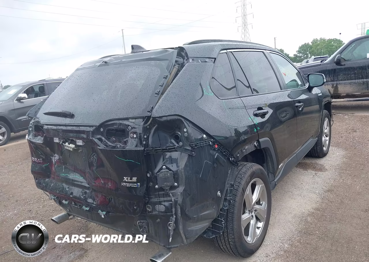2021 Toyota Rav4 Hybrid Xle Premium VIN:4T3B6RFV9MU030792 - 4