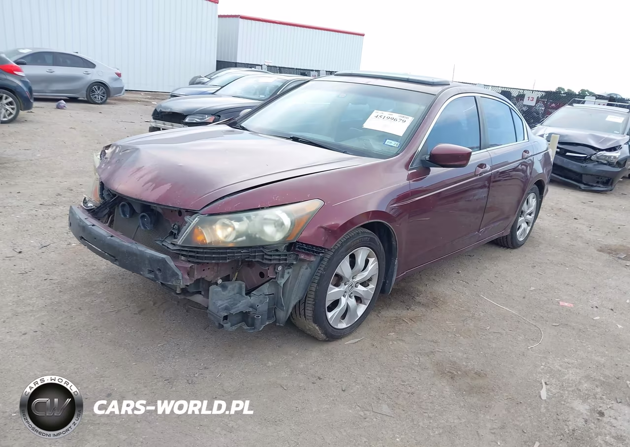 2008 Honda Accord 2.4 Ex-L VIN:1HGCP268X8A125631 - 2