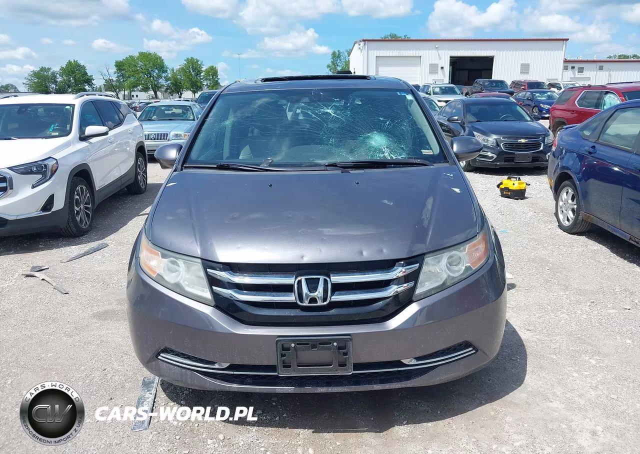 2015 Honda Odyssey Ex-L VIN:5FNRL5H68FB025761 - 12