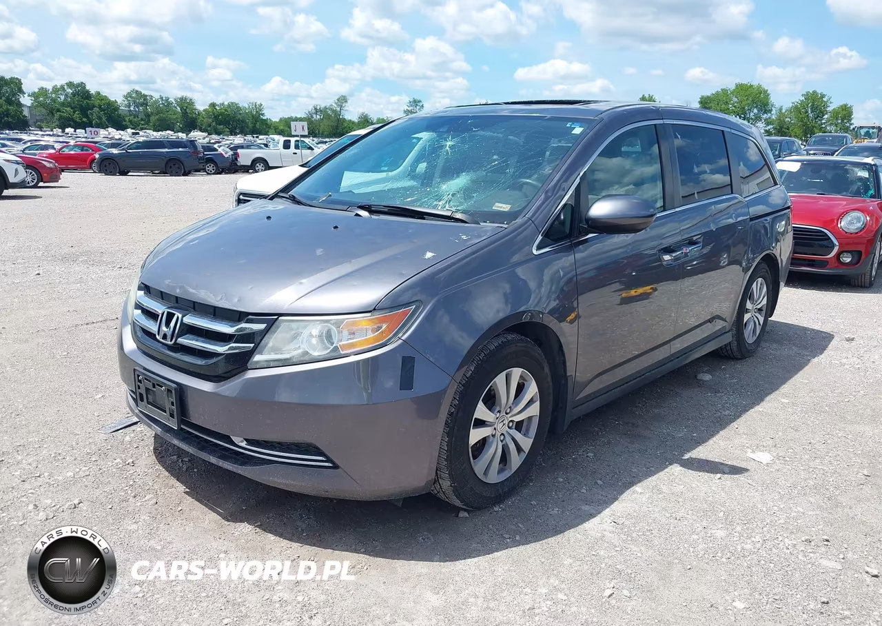 2015 Honda Odyssey Ex-L VIN:5FNRL5H68FB025761 - 2