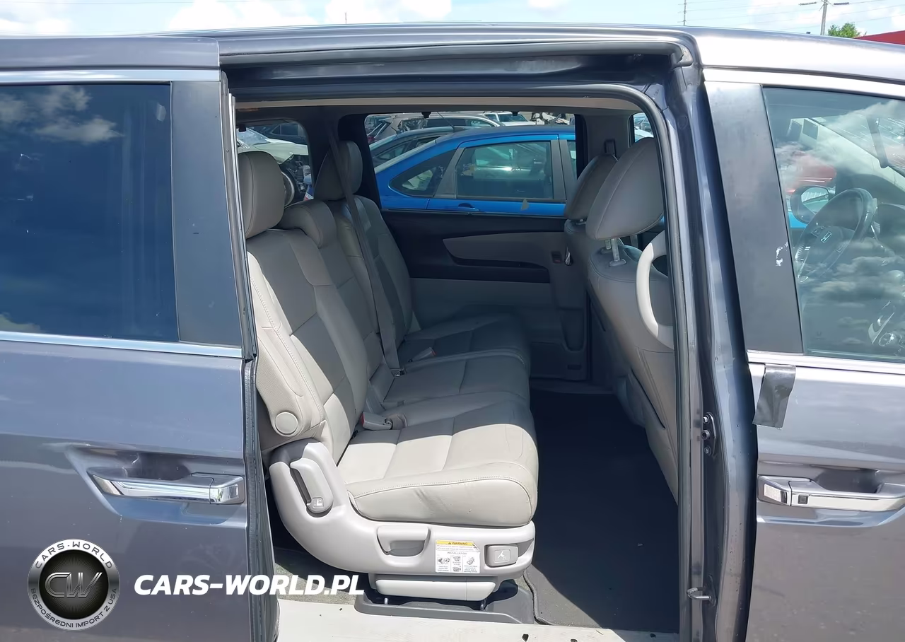 2015 Honda Odyssey Ex-L VIN:5FNRL5H68FB025761 - 8
