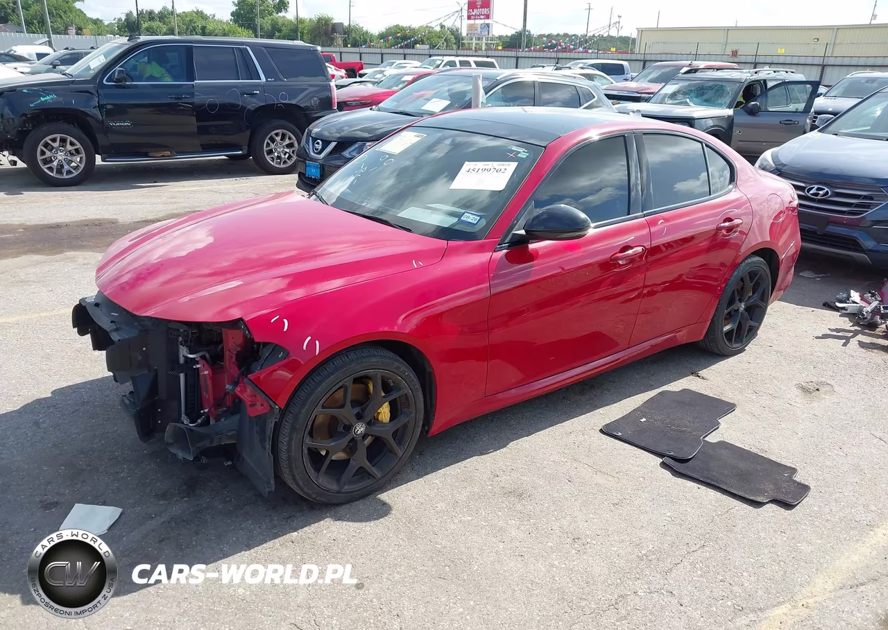 2020 Alfa Romeo Giulia Sport Awd VIN:ZARFANAN8L7633331 - 2