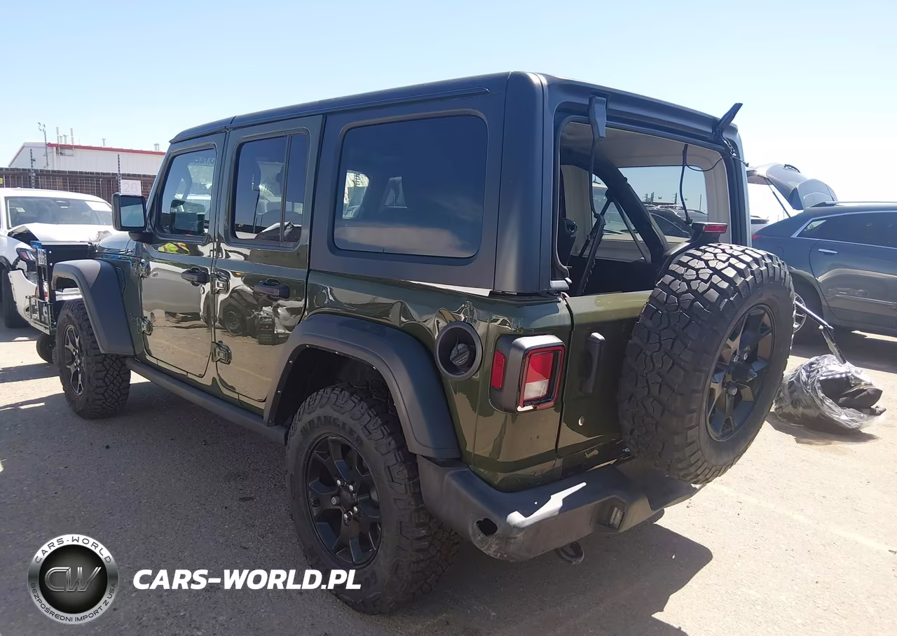 2021 Jeep Wrangler Unlimited Sport VIN:1C4HJXDG8MW852597 - 3