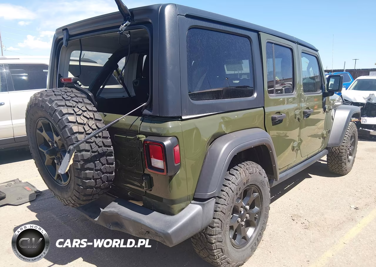 2021 Jeep Wrangler Unlimited Sport VIN:1C4HJXDG8MW852597 - 4