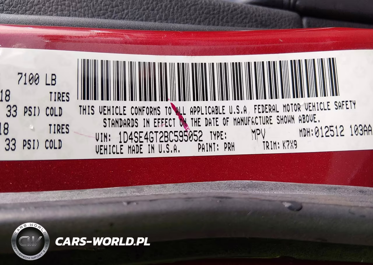 2011 Dodge Durango Crew VIN:1D4SE4GT2BC595052 - 9