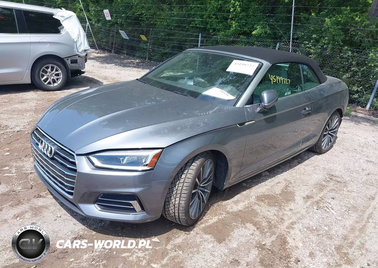 2018 Audi A5 2.0T Premium VIN:WAUYNGF5XJN001402 - 2