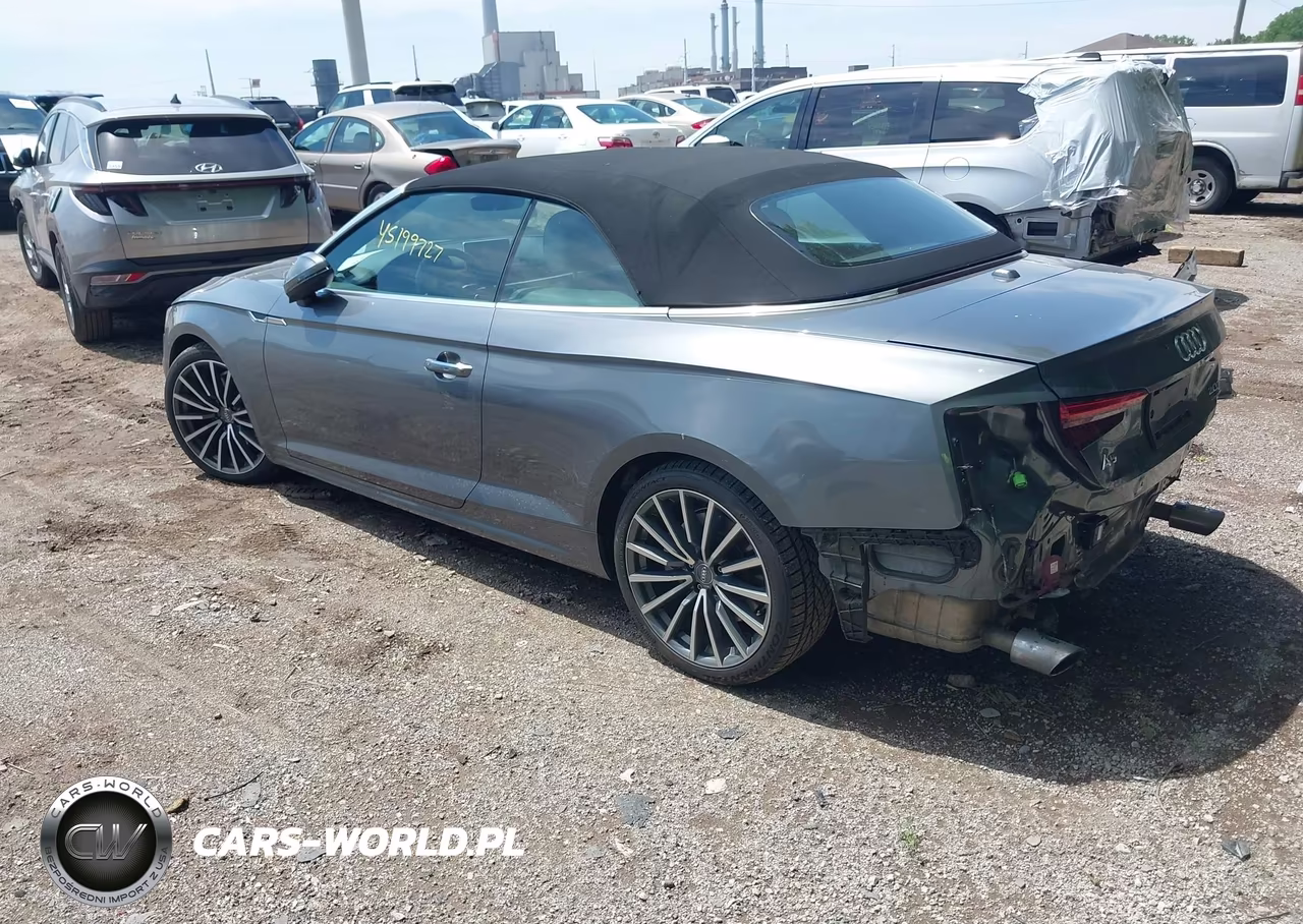 2018 Audi A5 2.0T Premium VIN:WAUYNGF5XJN001402 - 3