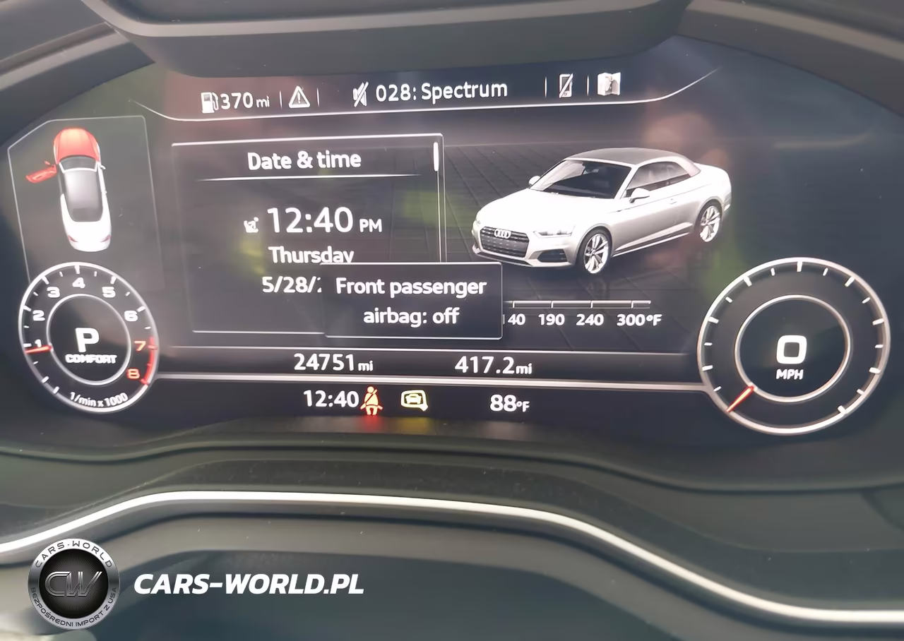 2018 Audi A5 2.0T Premium VIN:WAUYNGF5XJN001402 - 7
