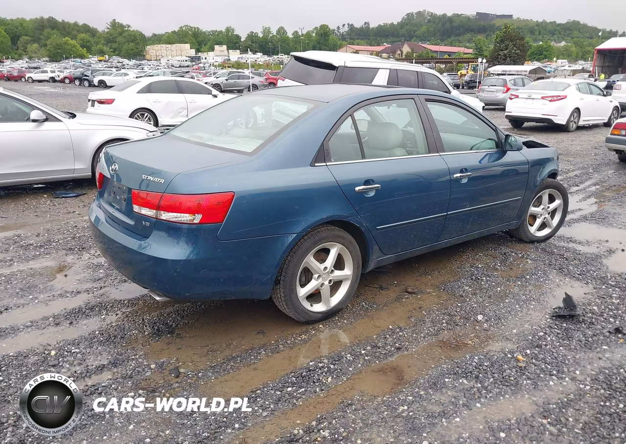 2006 Hyundai Sonata Gls V6-Lx V6 VIN:5NPEU46F86H033465 - 4