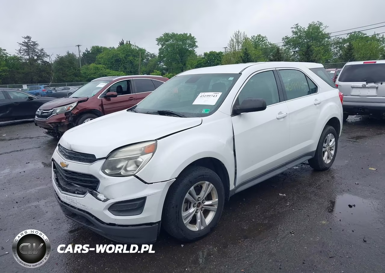 2016 Chevrolet Equinox Ls VIN:2GNALBEK5G1153464 - 2
