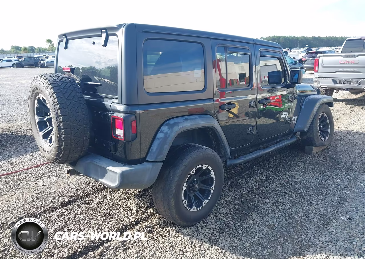 2019 Jeep Wrangler Unlimited Sport S 4X4 VIN:1C4HJXDG9KW646282 - 4