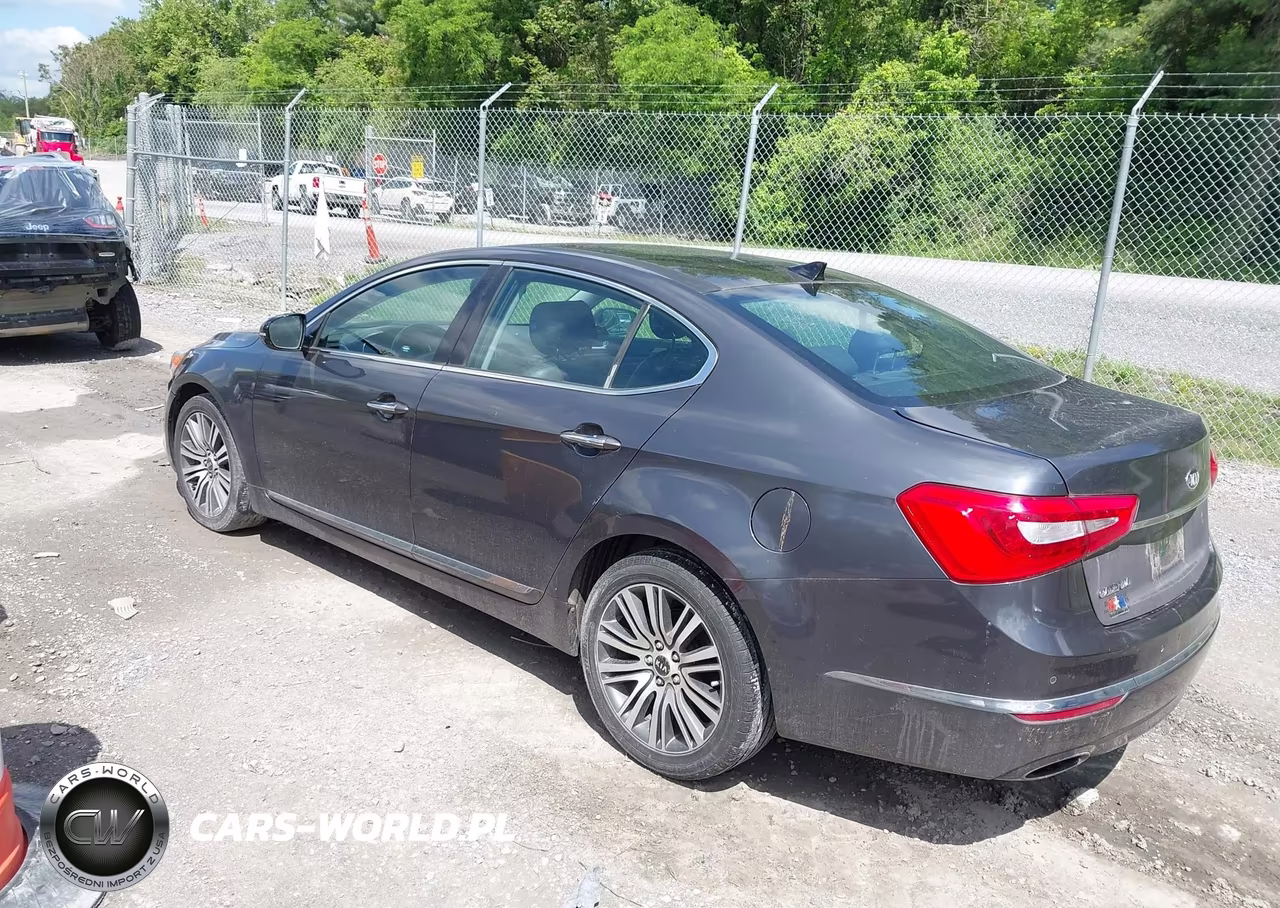 2014 Kia Cadenza Premium VIN:KNALN4D79E5152931 - 3
