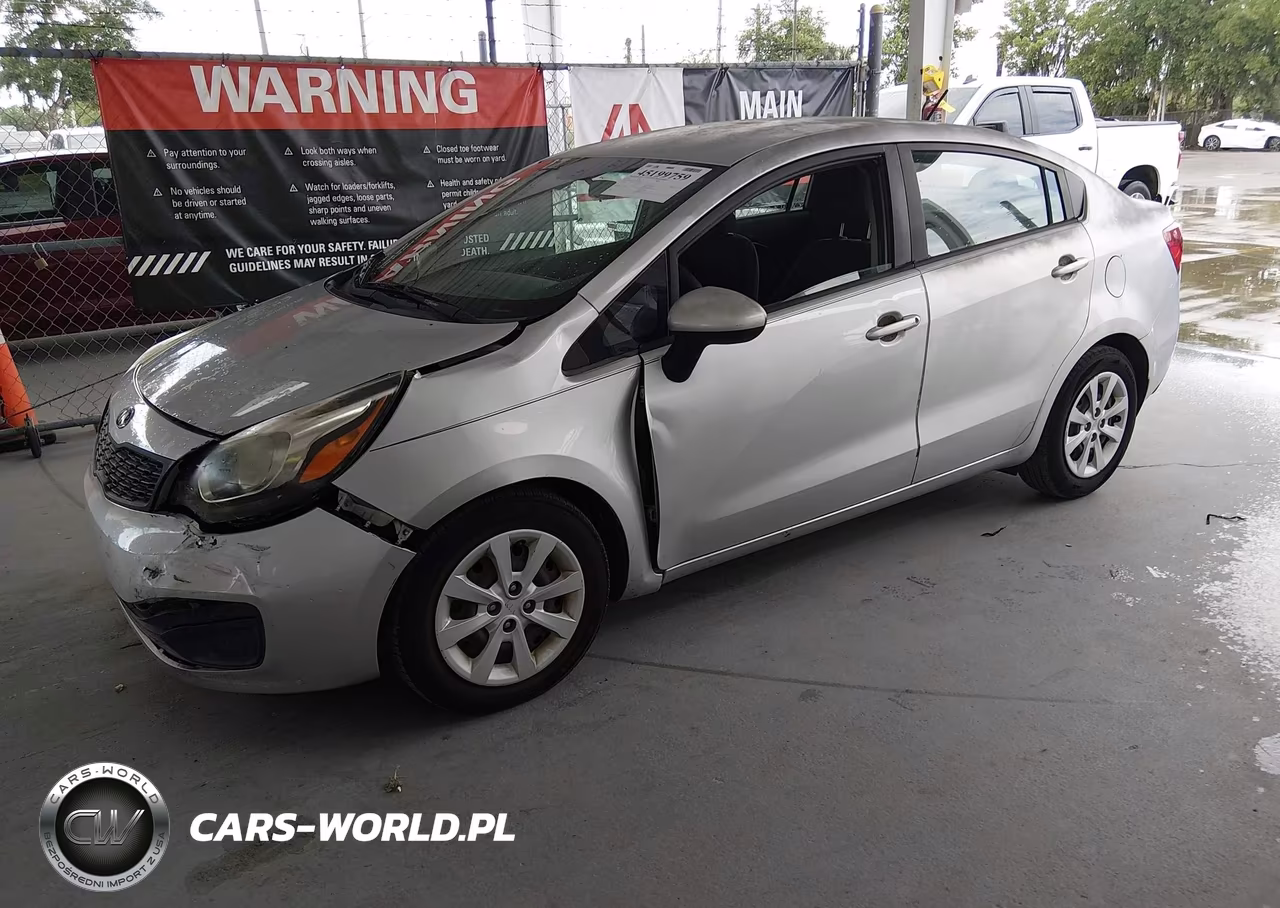 2015 Kia Rio Lx VIN:KNADM4A33F6469981 - 2