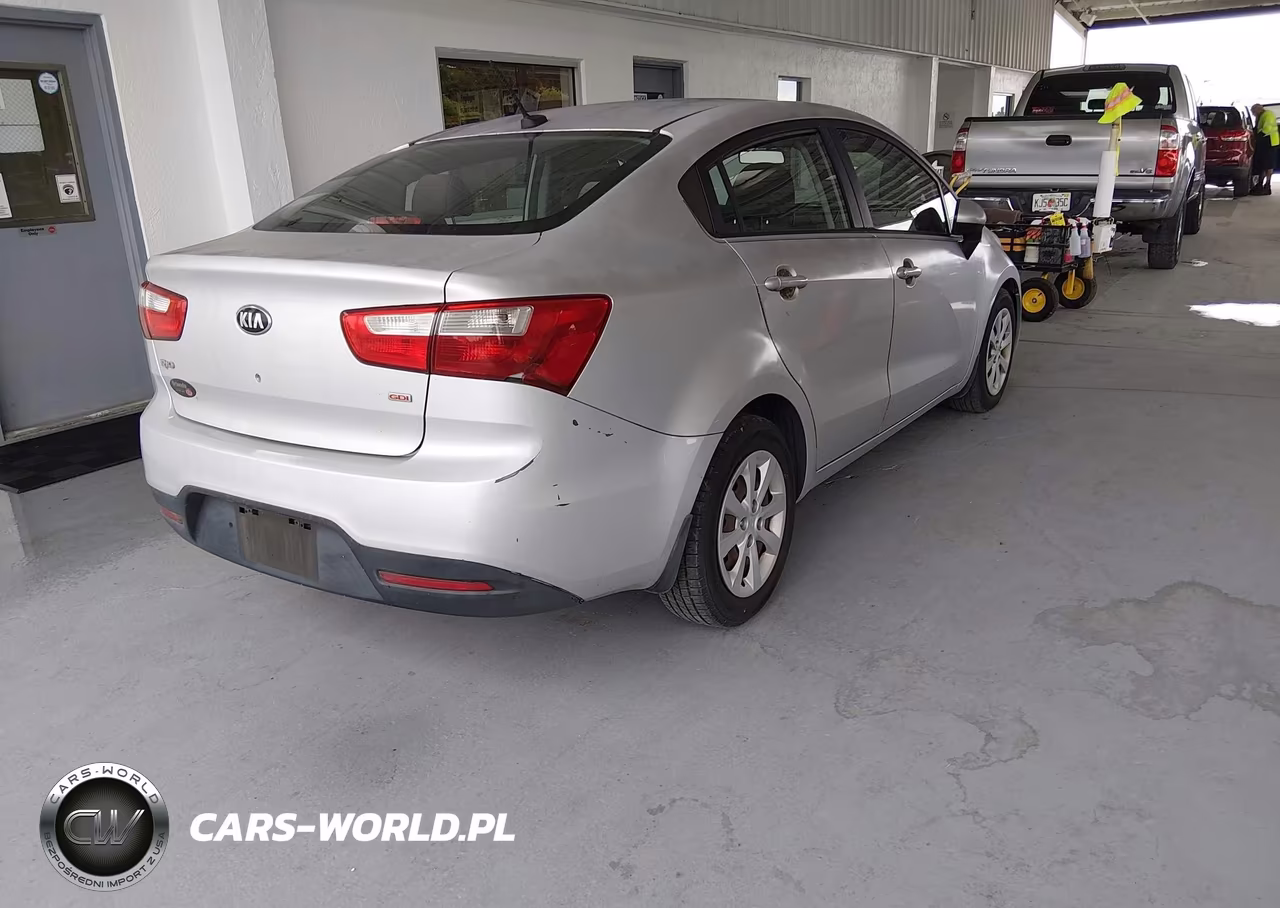 2015 Kia Rio Lx VIN:KNADM4A33F6469981 - 4