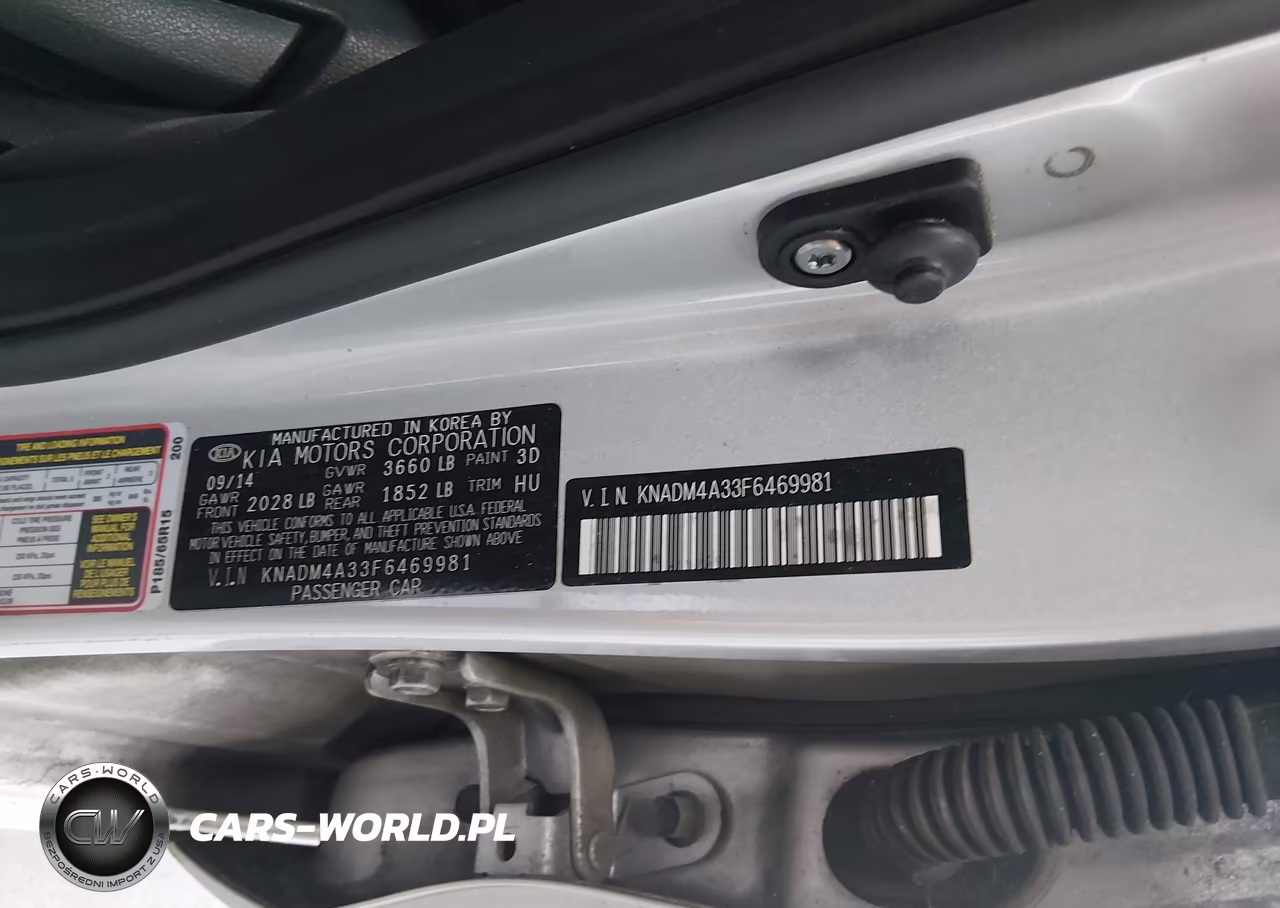 2015 Kia Rio Lx VIN:KNADM4A33F6469981 - 9