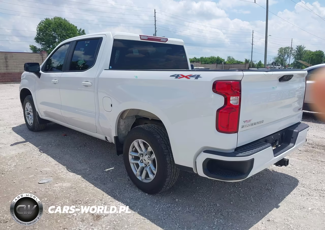 2022 Chevrolet Silverado 1500 4Wd Short Bed Rst VIN:1GCUDEED3NZ565683 - 3