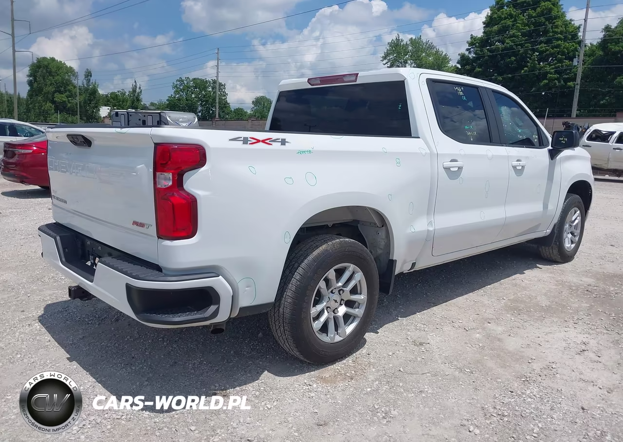 2022 Chevrolet Silverado 1500 4Wd Short Bed Rst VIN:1GCUDEED3NZ565683 - 4