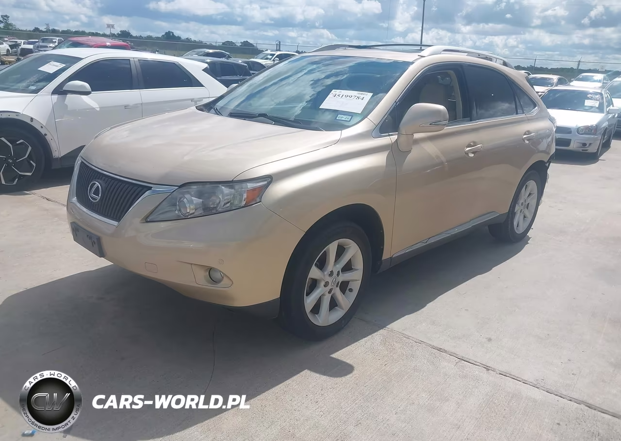 2010 Lexus Rx 350 VIN:2T2ZK1BA5AC013455 - 2