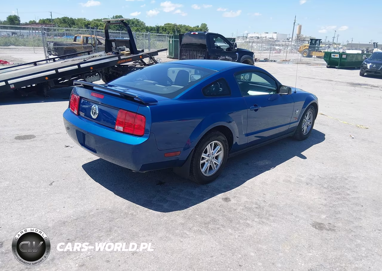 2009 Ford Mustang V6-V6 Premium VIN:1ZVHT80NX95141904 - 4