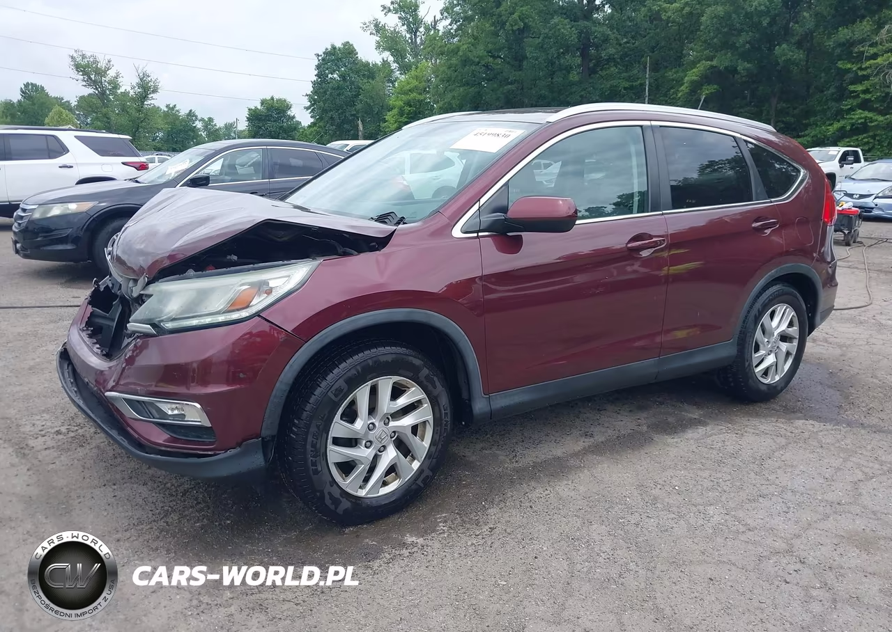 2016 Honda Cr-V Ex-L VIN:5J6RM4H77GL005607 - 2