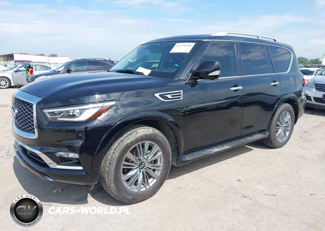 2021 Infiniti Qx80 Luxe VIN:JN8AZ2AF2M9720043 - 2