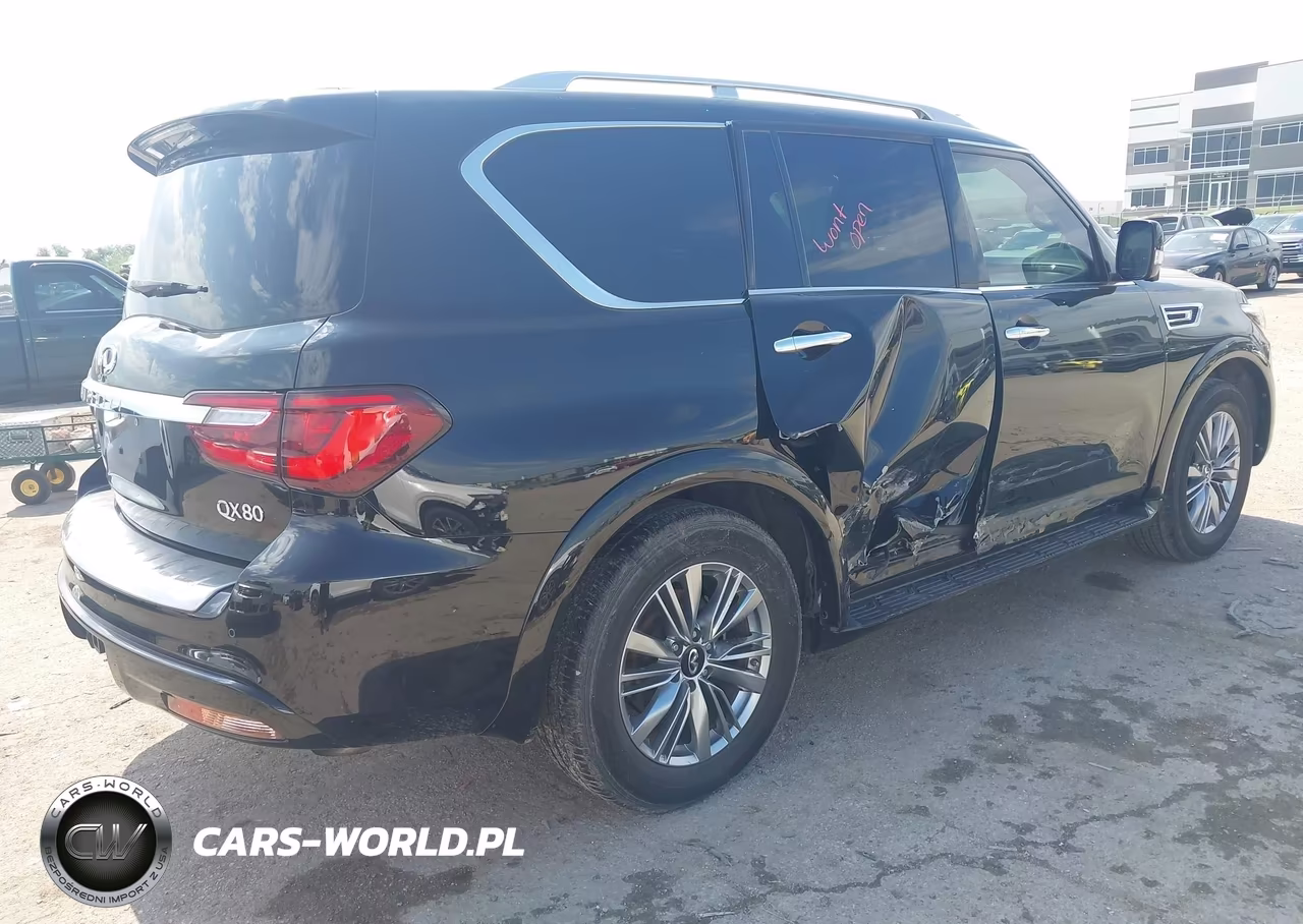 2021 Infiniti Qx80 Luxe VIN:JN8AZ2AF2M9720043 - 4
