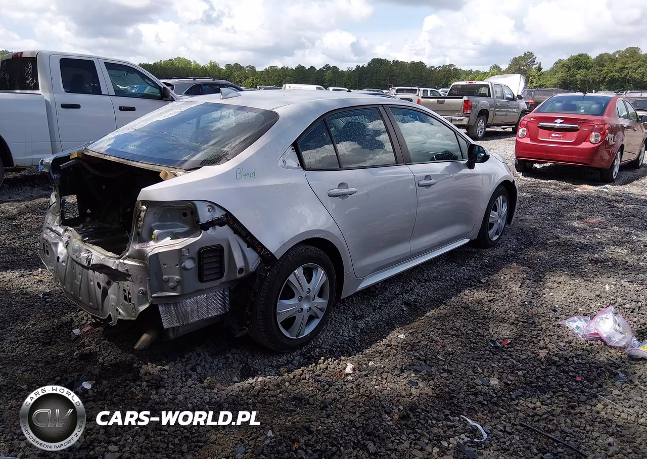 2021 Toyota Corolla Le VIN:5YFEPMAE9MP271220 - 4