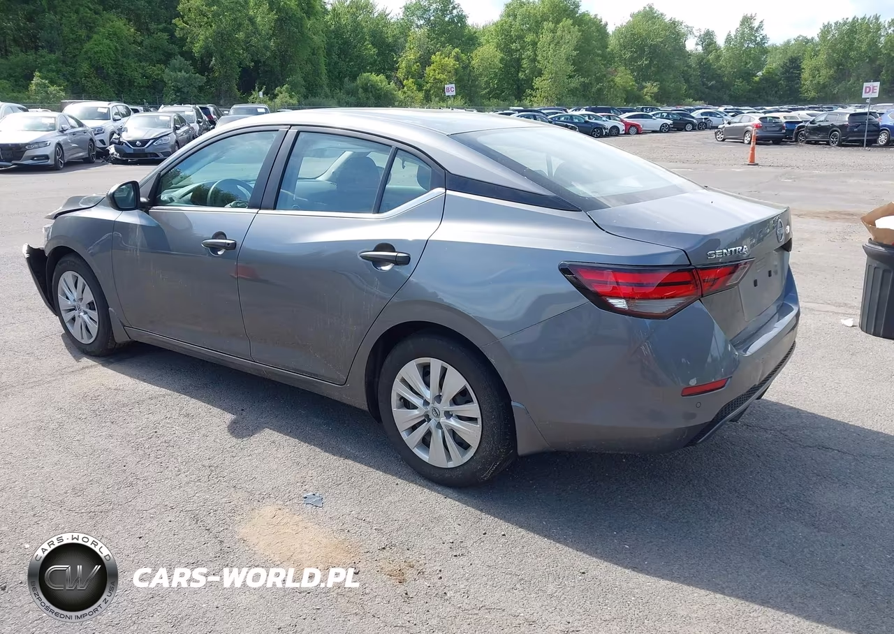 2024 Nissan Sentra S Xtronic Cvt VIN:3N1AB8BV2RY309951 - 3