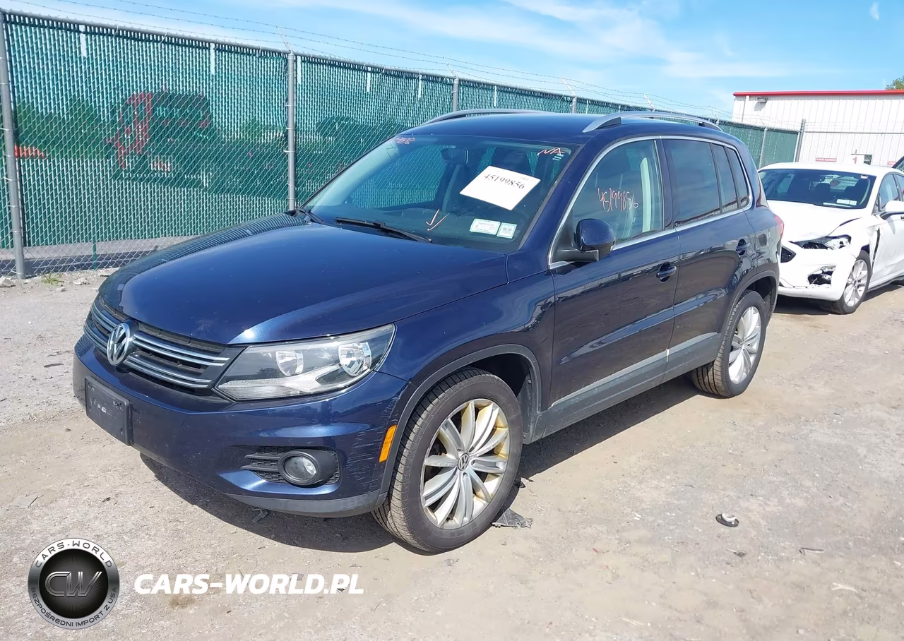 2014 Volkswagen Tiguan Se VIN:WVGBV3AX3EW544726 - 2