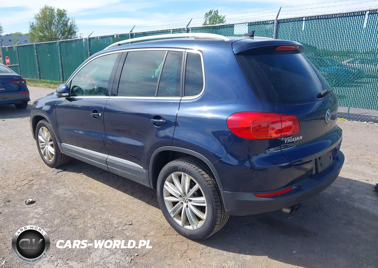 2014 Volkswagen Tiguan Se VIN:WVGBV3AX3EW544726 - 3